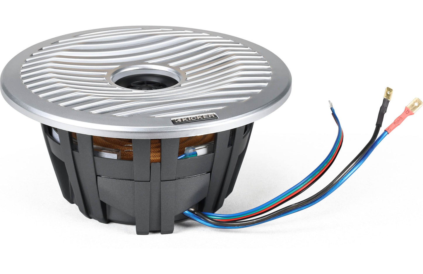 Kicker 51KM614FL KM 6.5"4 Ohm LED THIN-MOUNT