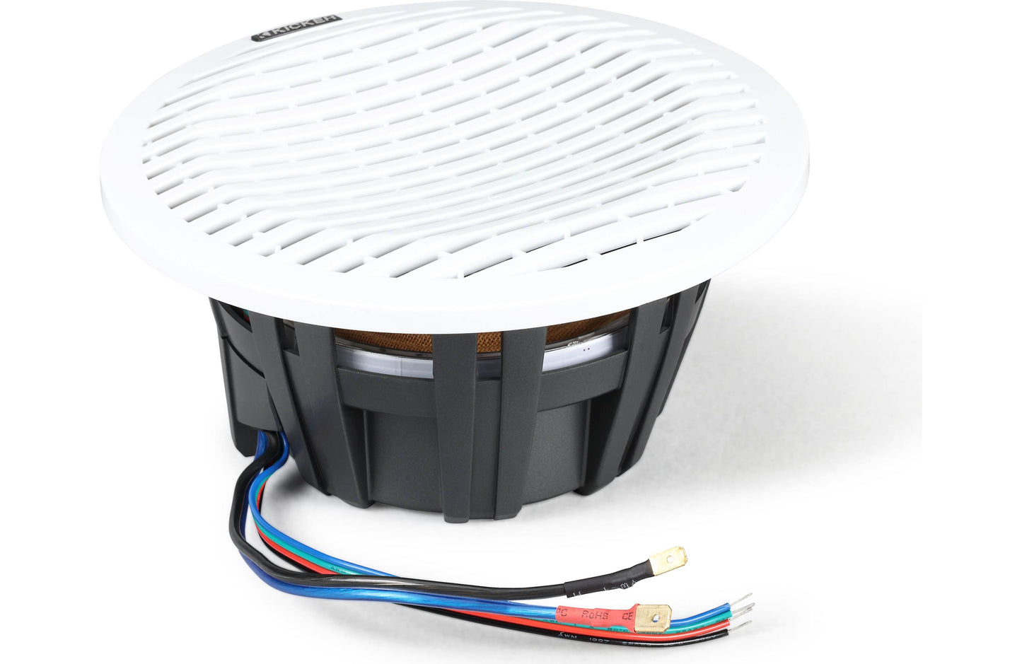 Kicker 51KM614FL KM 6.5"4 Ohm LED THIN-MOUNT