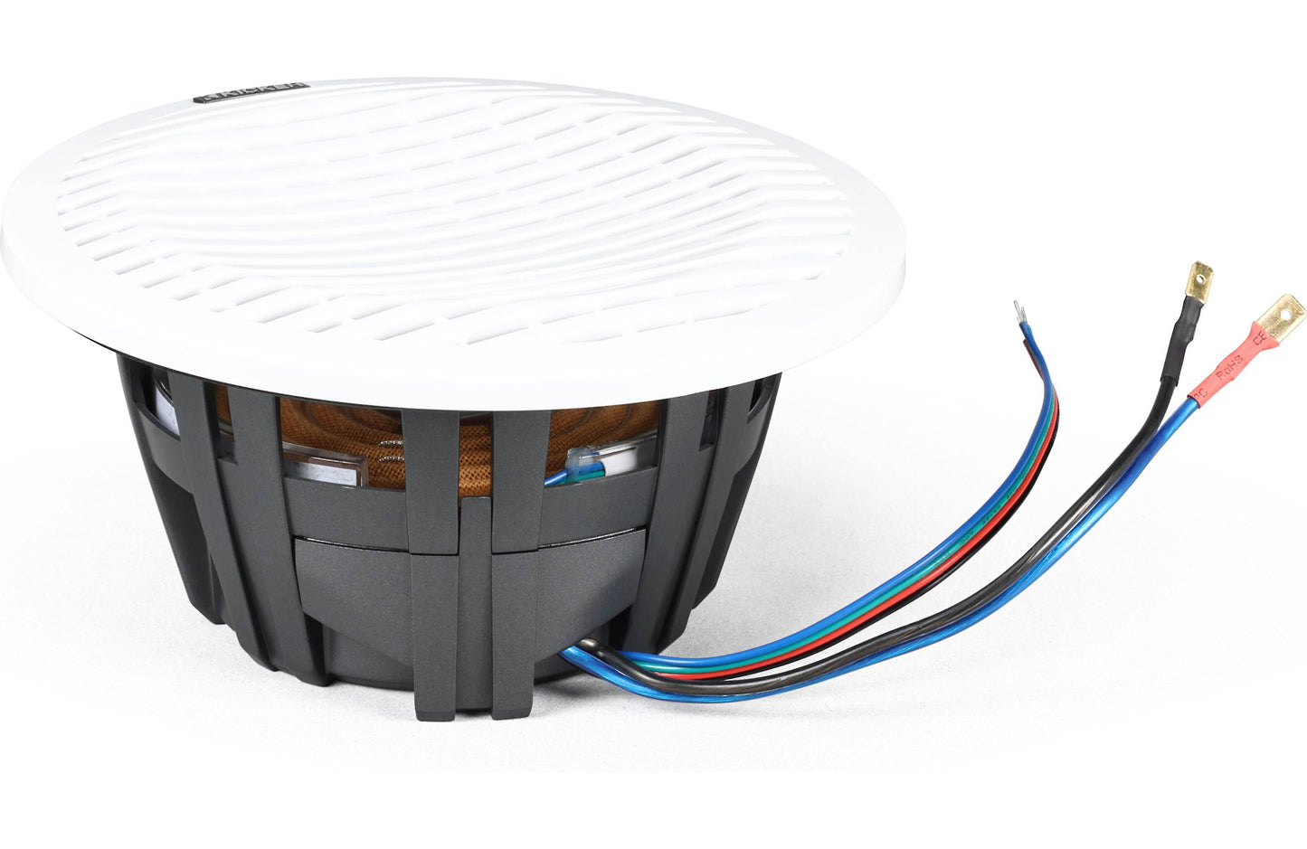 Kicker 51KM614FL KM 6.5"4 Ohm LED THIN-MOUNT