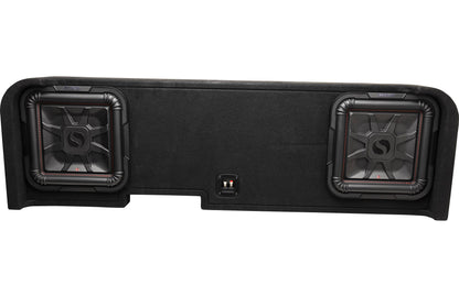 Kicker 51KGMDL7T122 Chevy/GMC-Specific Dual 12” L7T 2-Ohm Enclosure