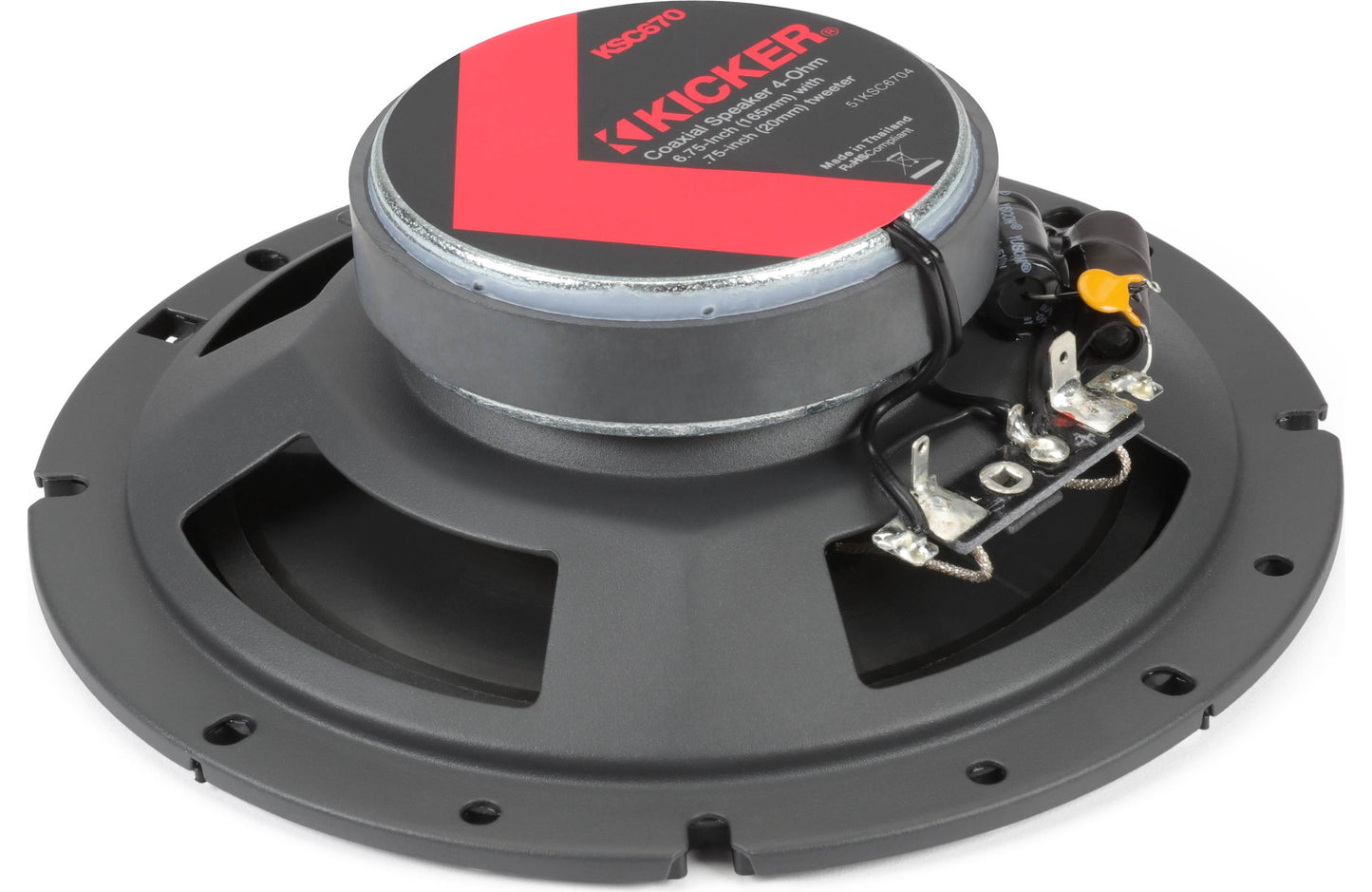 Kicker KSC670 6.75" Coaxial Speakers