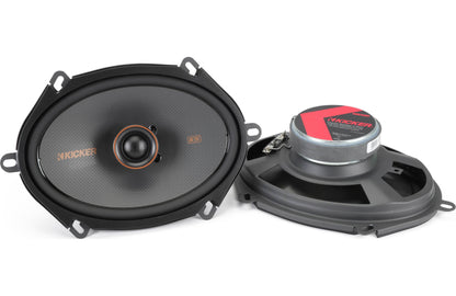 Kicker KSC680 6x8" Coaxial Speakers