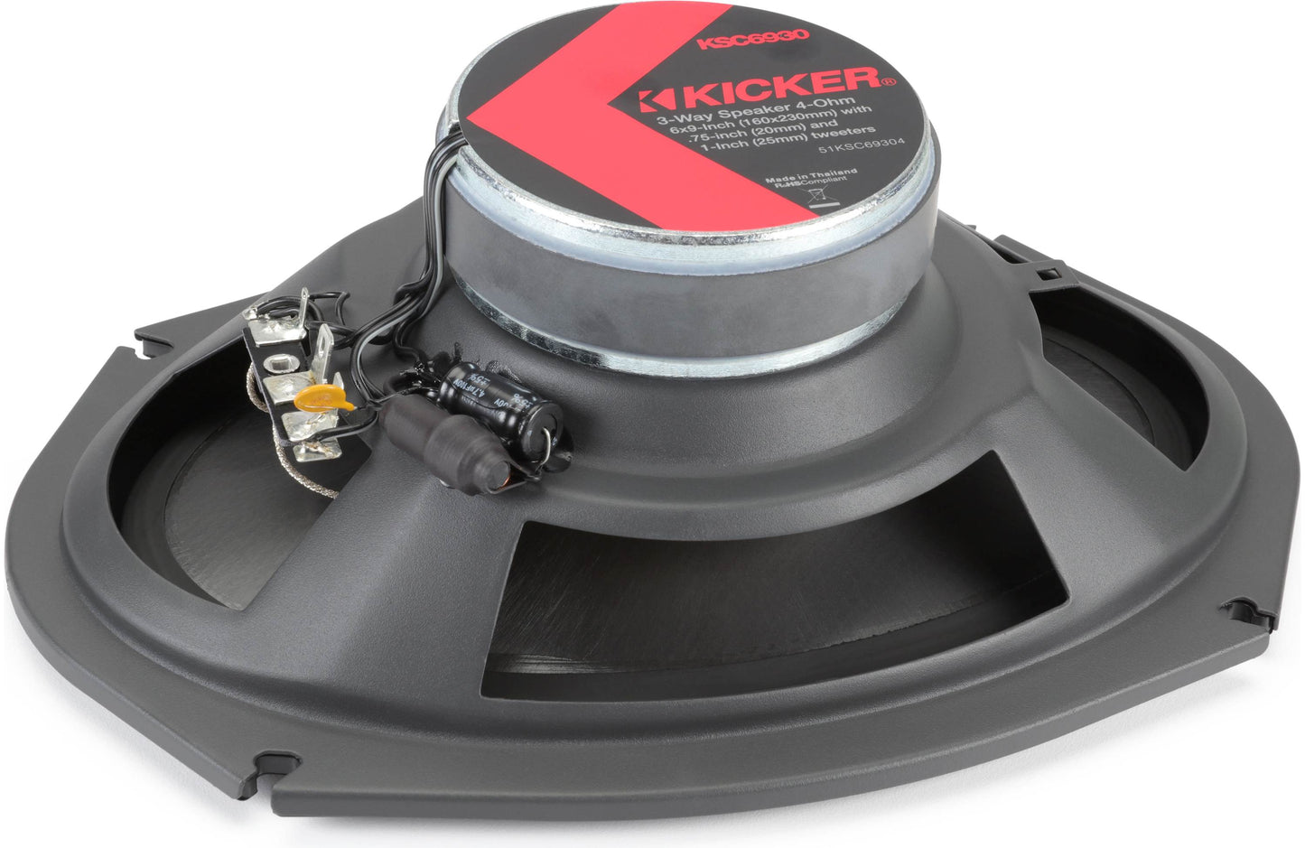 Kicker KSC6930 6x9" Triaxial Speakers