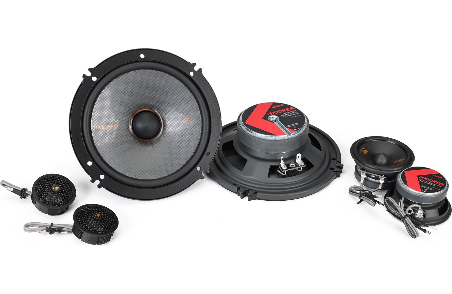 Kicker KSS365 3-Way Component Speaker System