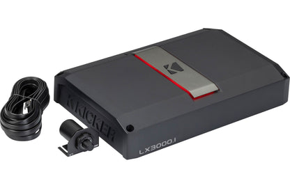 Kicker 51LX30001 LX3000.1 Mono Amplifier