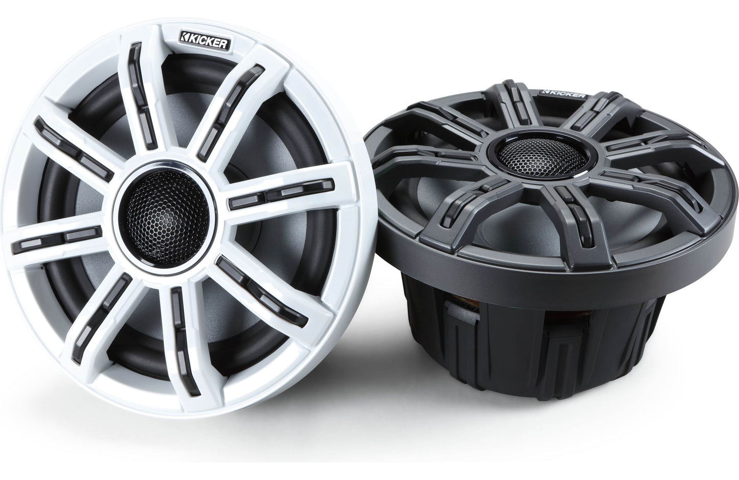 Kicker 51MSC8 MSC 8" 4 Ohm LED Coaxial System
