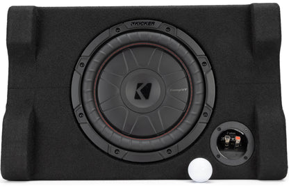Kicker 52CVTDF102 Down-Firing 10" CompVT 2-Ohm Enclosure
