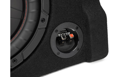 Kicker 52CVTDF102 Down-Firing 10" CompVT 2-Ohm Enclosure