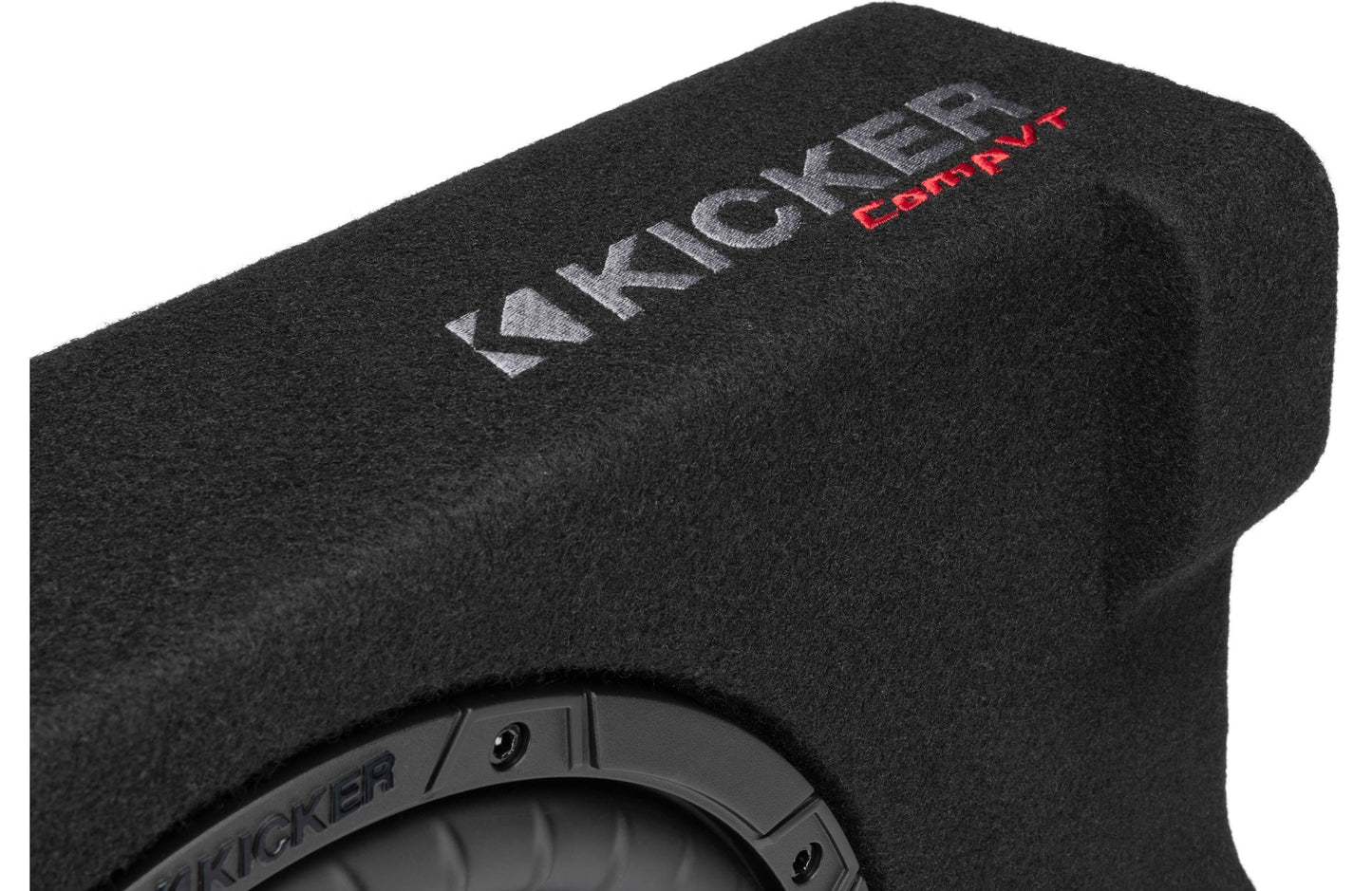 Kicker 52CVTDF102 Down-Firing 10" CompVT 2-Ohm Enclosure
