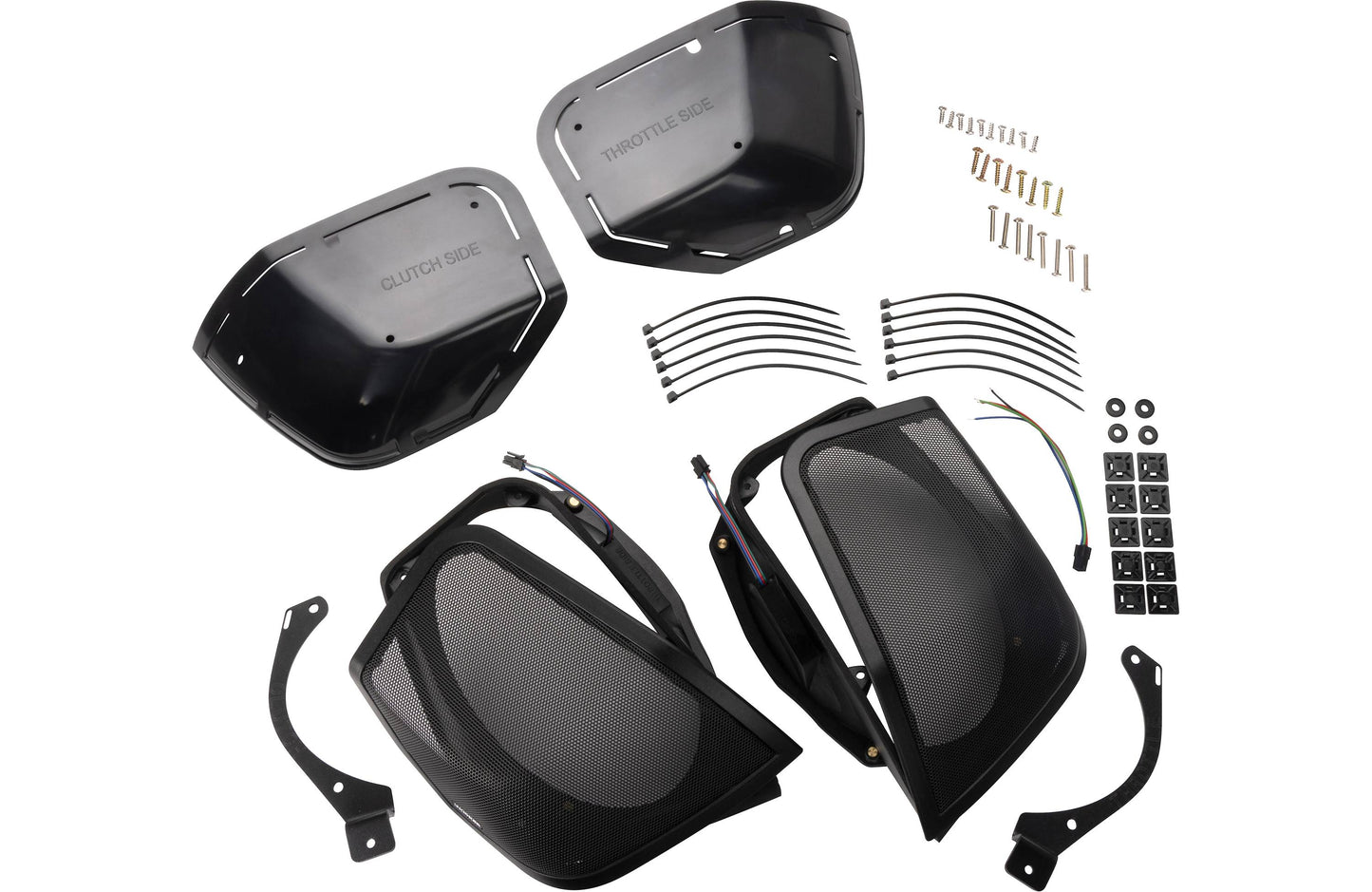 Kicker 52HDBX14 2014-2023 Harley-Davidson Cut-in Saddlebag Lid Kit (unloaded)