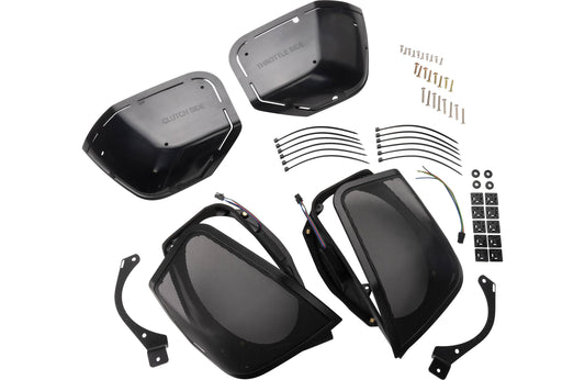 Kicker 52HDBX14 2014-2023 Harley-Davidson Cut-in Saddlebag Lid Kit (unloaded)