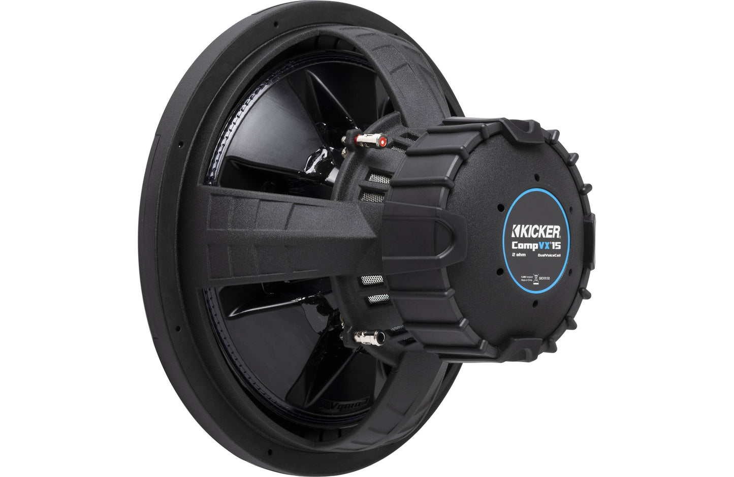 Kicker 50CVX152 CompVX Series 15" Subwoofer with dual 2-ohm voice coils