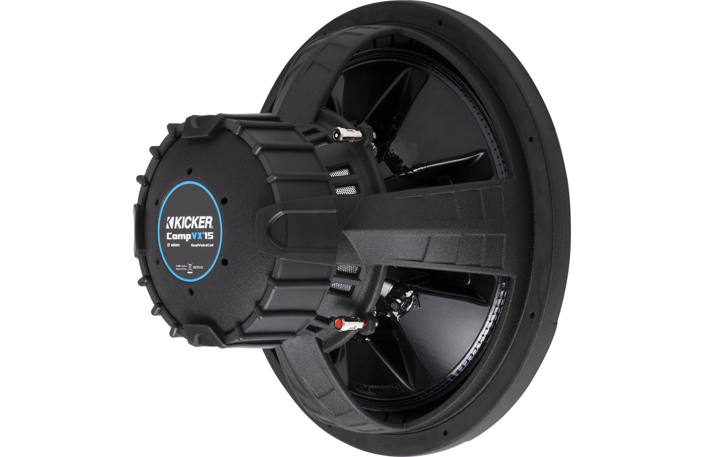 Kicker 50CVX152 CompVX Series 15" Subwoofer with dual 2-ohm voice coils