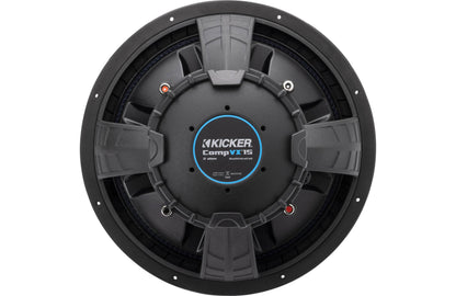 Kicker 50CVX152 CompVX Series 15" Subwoofer with dual 2-ohm voice coils