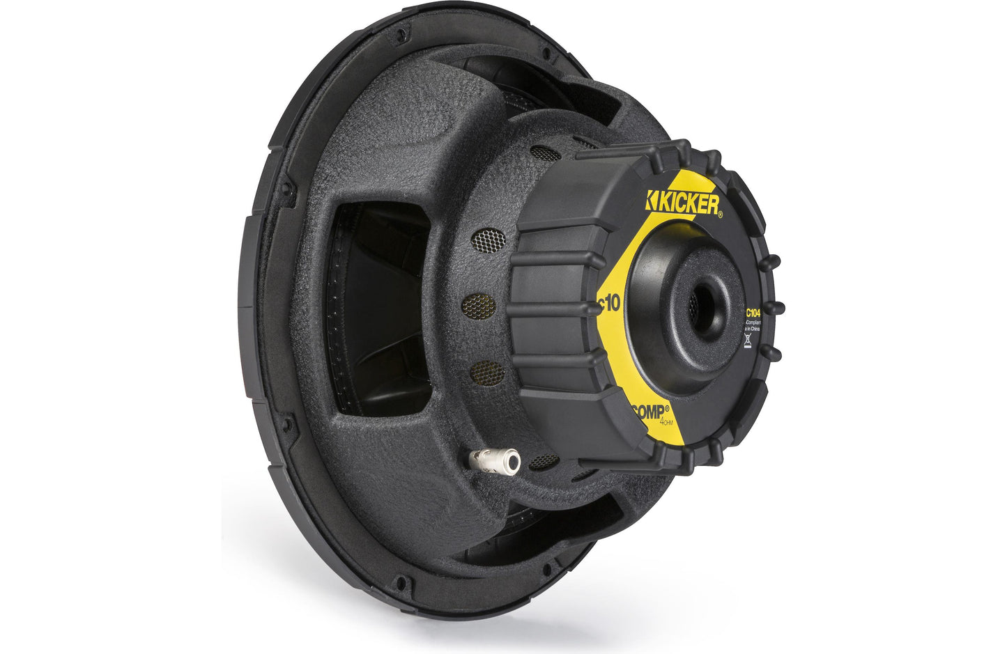 Kicker 43C104 10" Comp 4 Ohm SVC