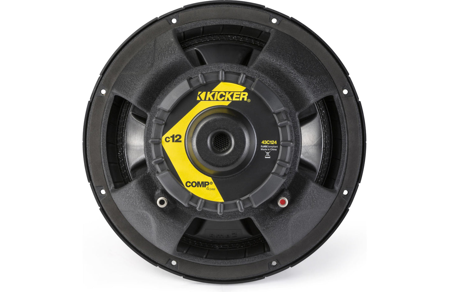Kicker 43C124 12" Comp 4 Ohm SVC