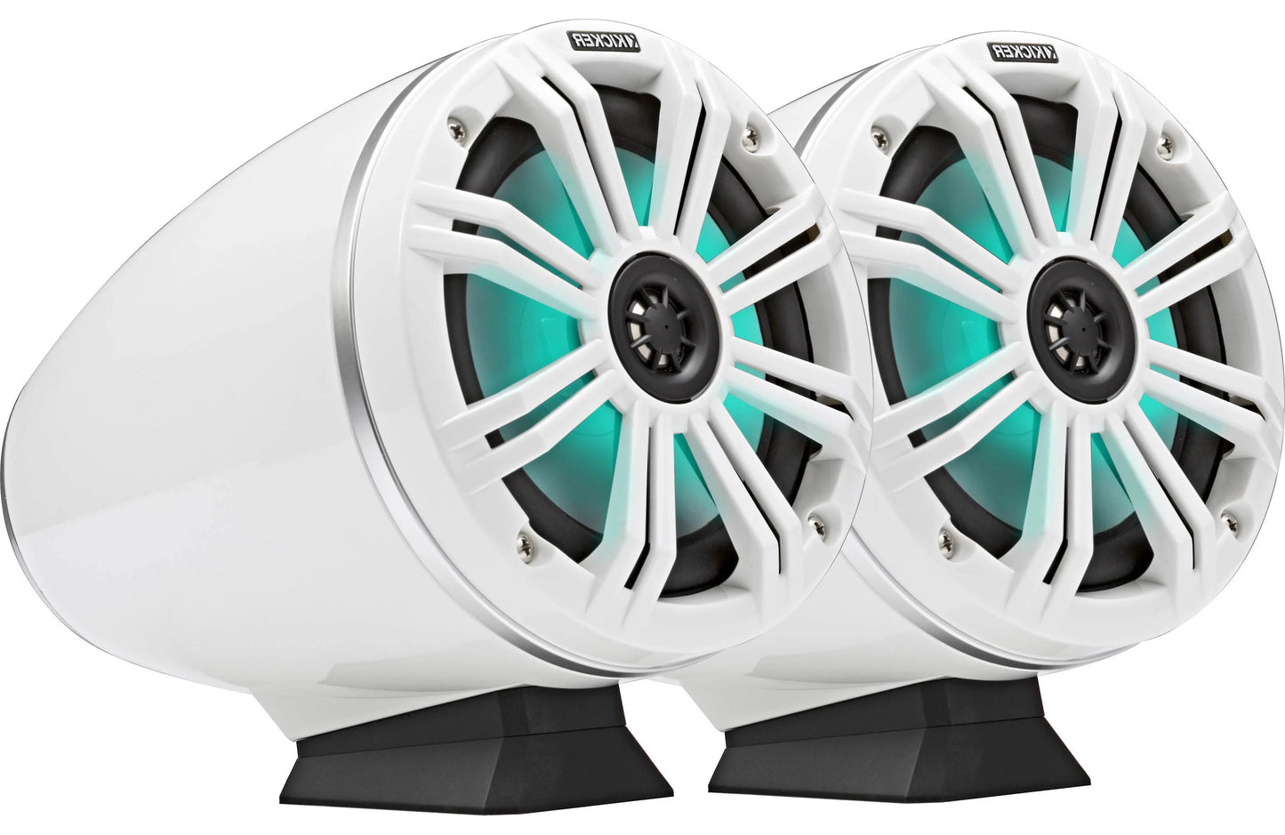 Kicker 46KMFC65W Coaxial Tower Speaker System (KMFC65W)