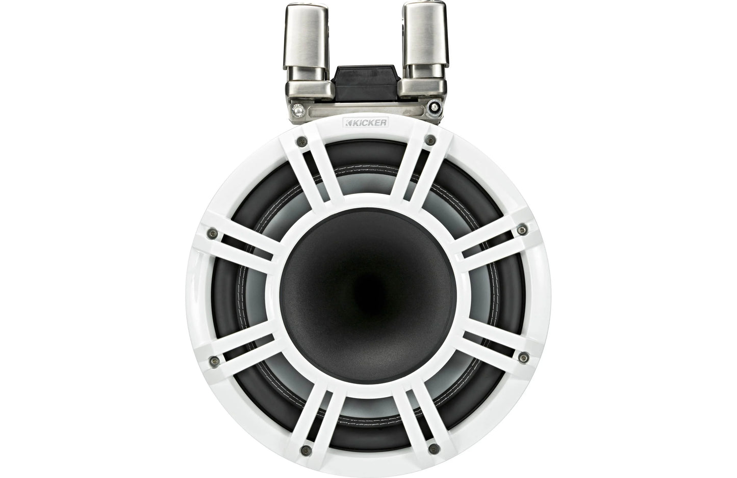 Kicker 44KMTC114W 11" Wakeboard Tower Speakers with LED White