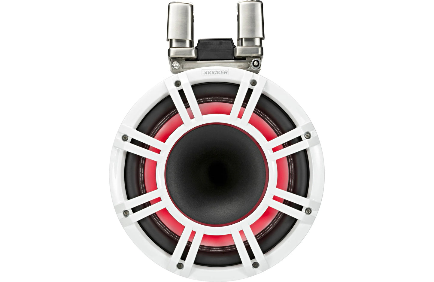 Kicker 44KMTC114W 11" Wakeboard Tower Speakers with LED White