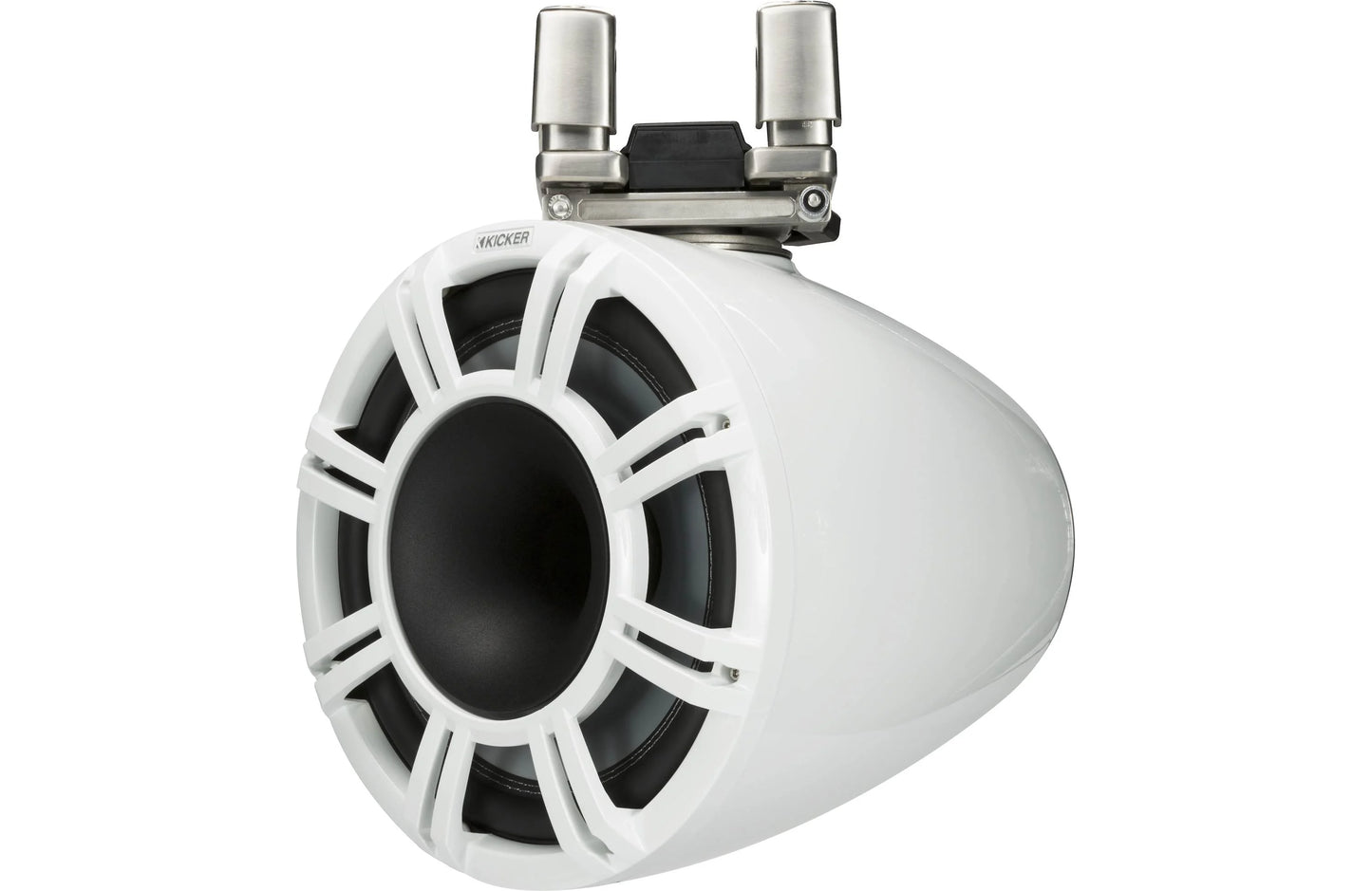 Kicker 44KMTC114W 11" Wakeboard Tower Speakers with LED White
