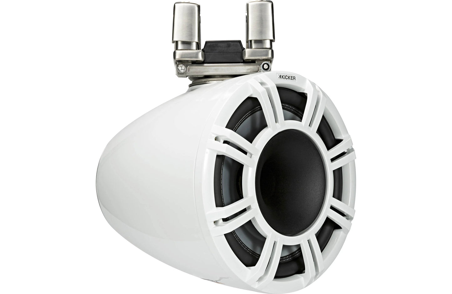 Kicker 44KMTC114W 11" Wakeboard Tower Speakers with LED White