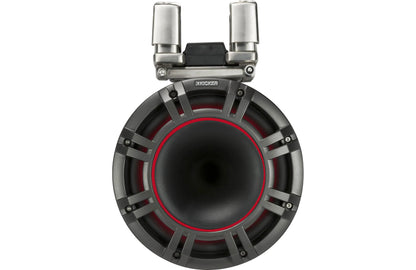 Kicker 44KMTC94 9 inch Wakeboard Tower Speakers with LED Black