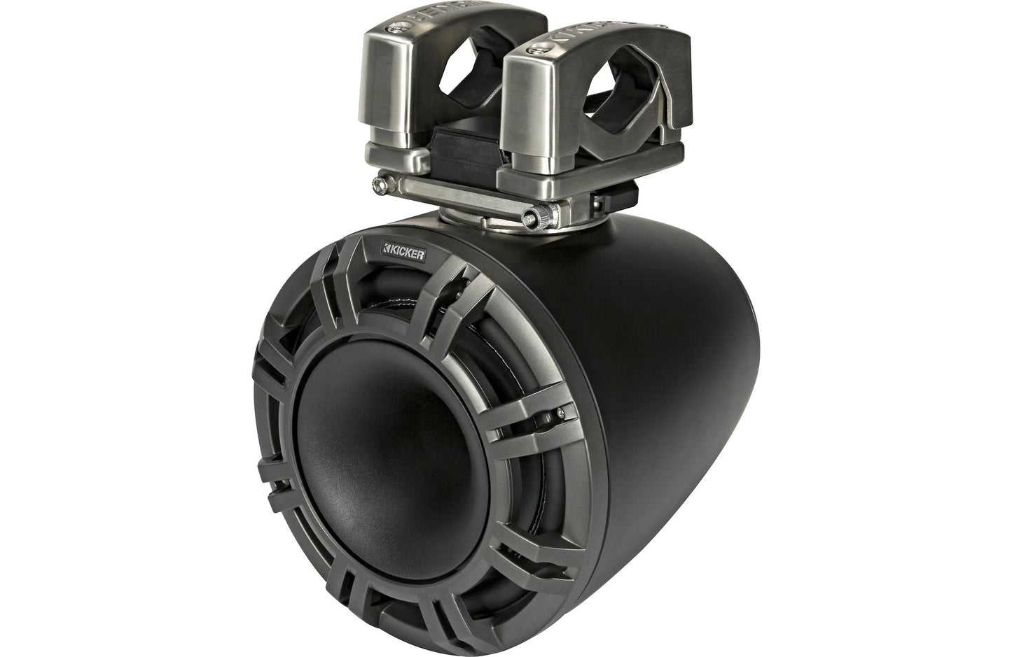 Kicker 44KMTC94 9 inch Wakeboard Tower Speakers with LED Black
