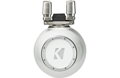 Kicker 44KMTC94W 9 Inch Wakeboard Tower Speakers with LED White KMTC94W