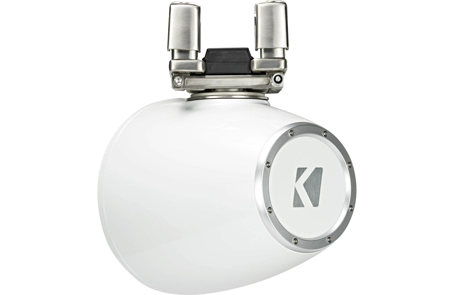 Kicker 44KMTC94W 9 Inch Wakeboard Tower Speakers with LED White KMTC94W