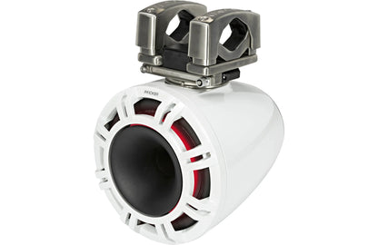 Kicker 44KMTC94W 9 Inch Wakeboard Tower Speakers with LED White KMTC94W