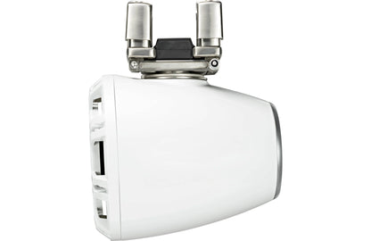 Kicker 44KMTC94W 9 Inch Wakeboard Tower Speakers with LED White KMTC94W