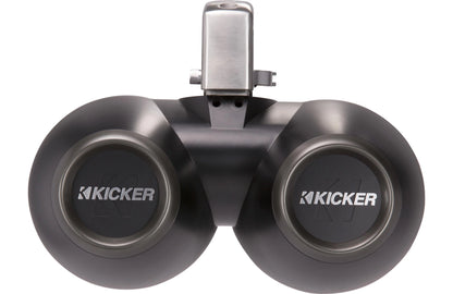 Kicker 45KMTDC65 Dual 6.5" Wakeboard Tower Speakers Black
