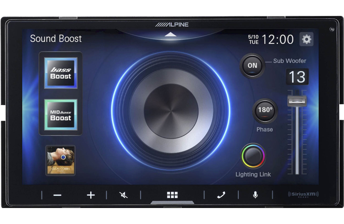 car-touchscreen-stereo-navigation-mode