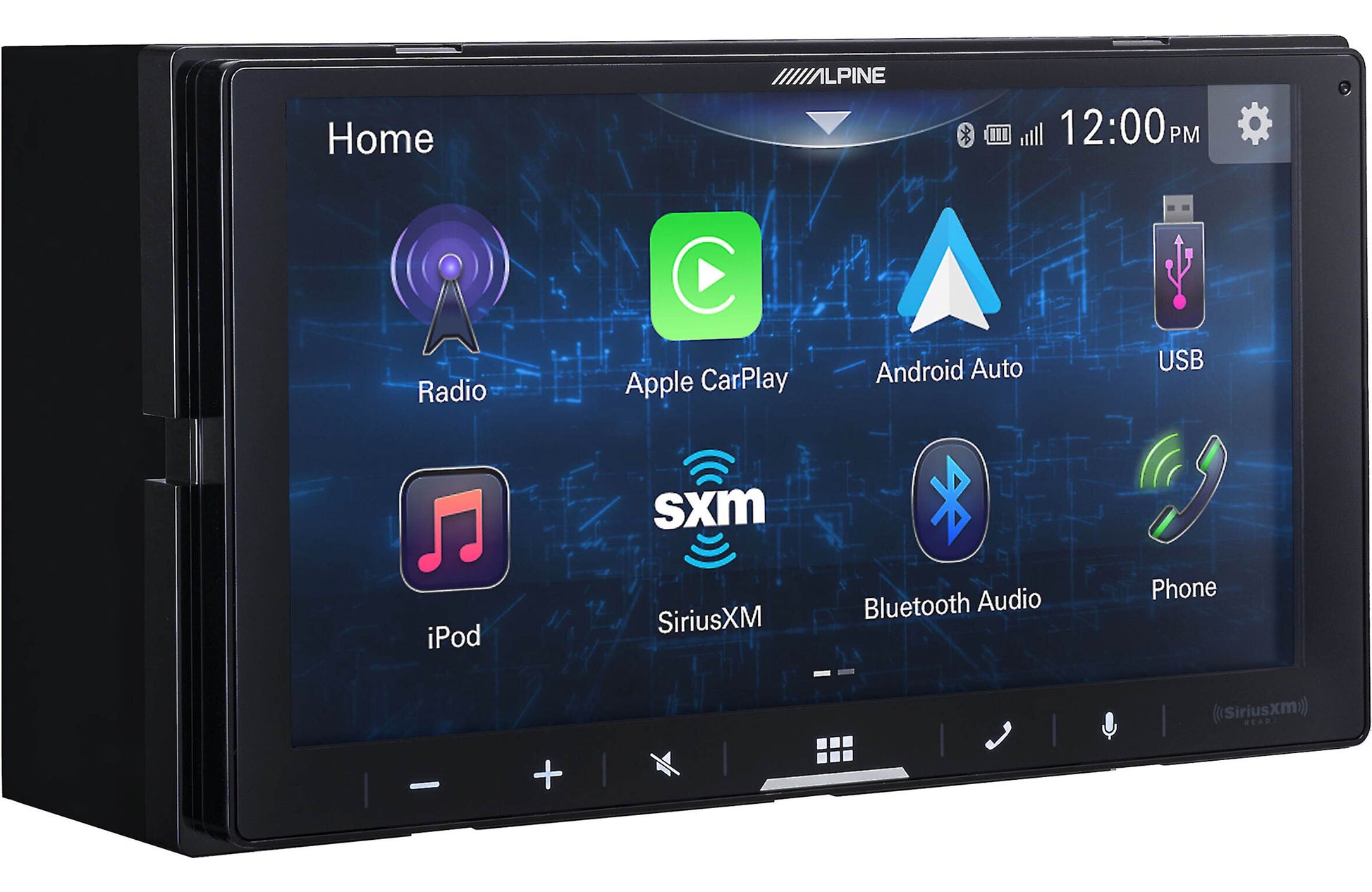 android-touchscreen-stereo-front-view