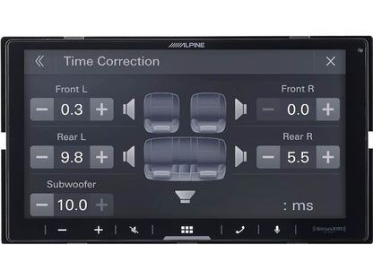 Alpine ILX-W670-M And S2-SB8 Package Digital Multimedia Receiver And Subwoofer