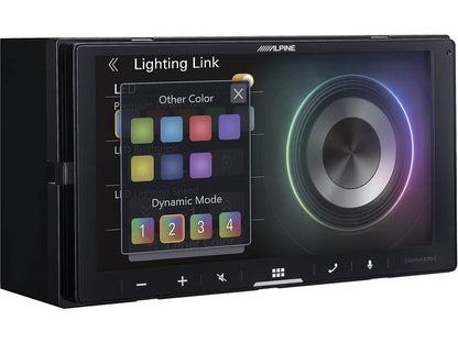 Alpine ILX-W670-M And S2-SB8 Package Digital Multimedia Receiver And Subwoofer