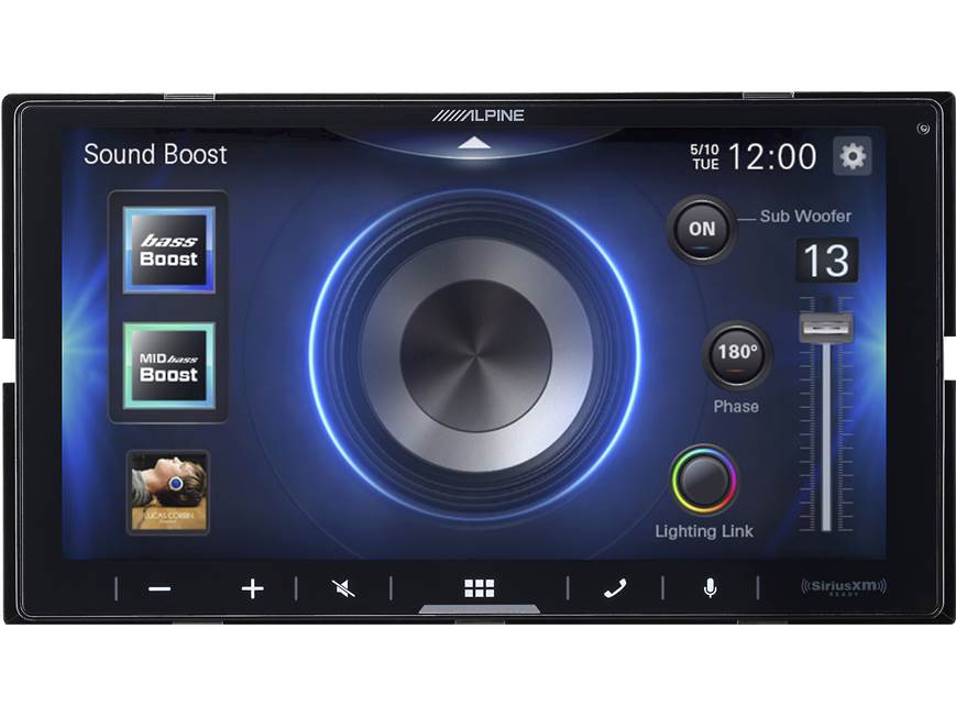 Alpine ILX-W670-M And S2-SB8 Package Digital Multimedia Receiver And Subwoofer