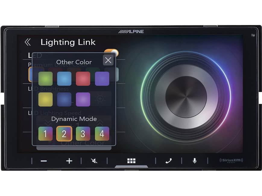 Alpine iLX-W770-M / S2-SB8 Package Digital multimedia receiver and PrismaLink® 8" subwoofer