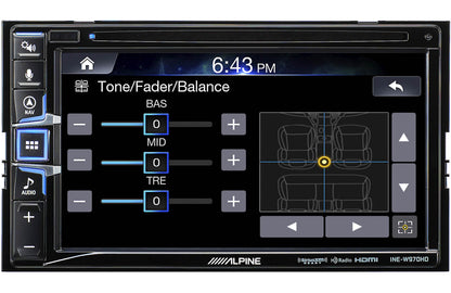 Multi-zone LED controller panel (touch interface)