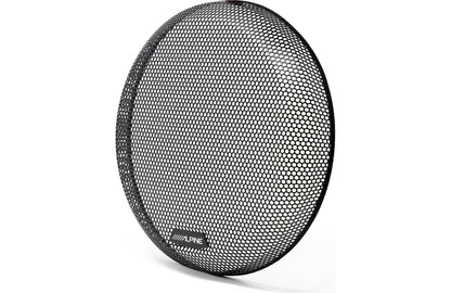 Round black mesh speaker grill