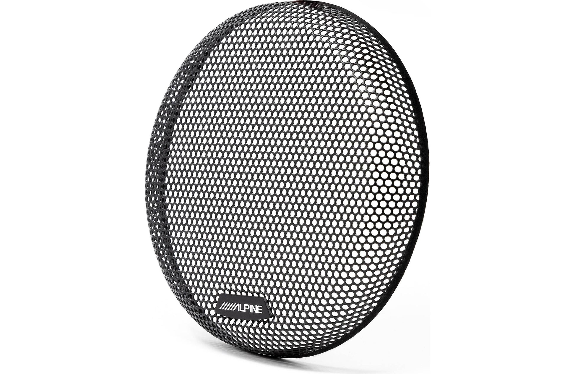Round speaker with honeycomb cover