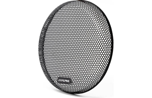 Round speaker with honeycomb cover