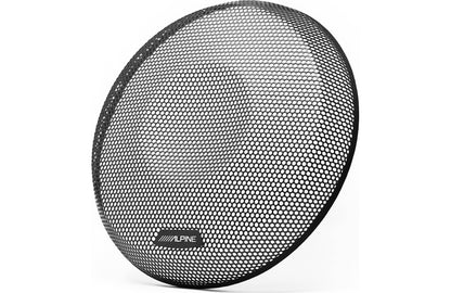 Black mesh car speaker grille