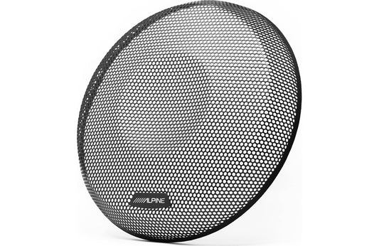 Black mesh car speaker grille
