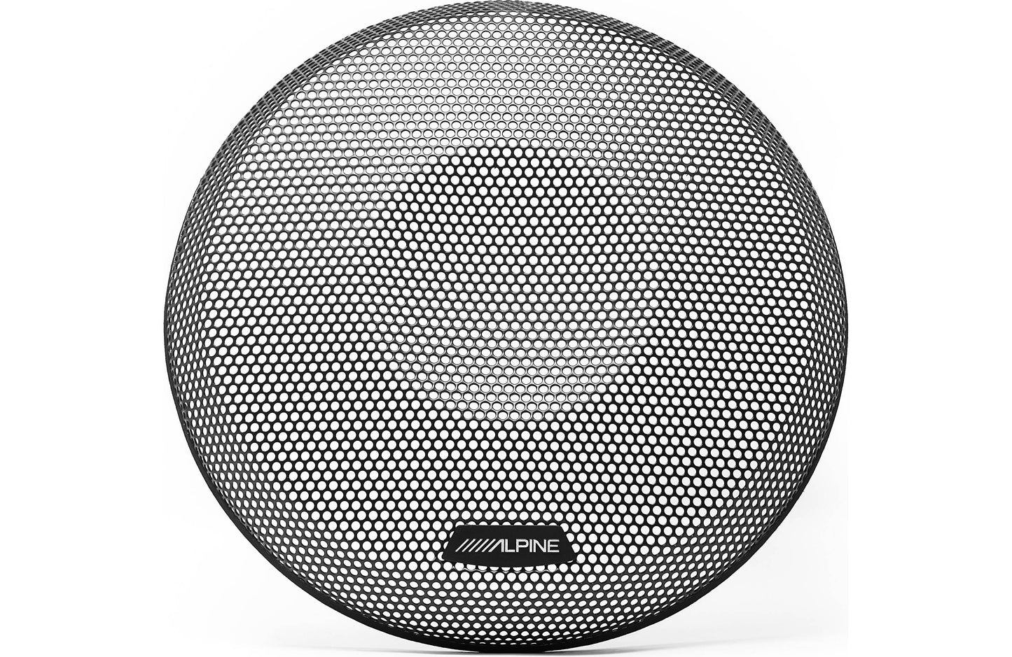 Round speaker with honeycomb design