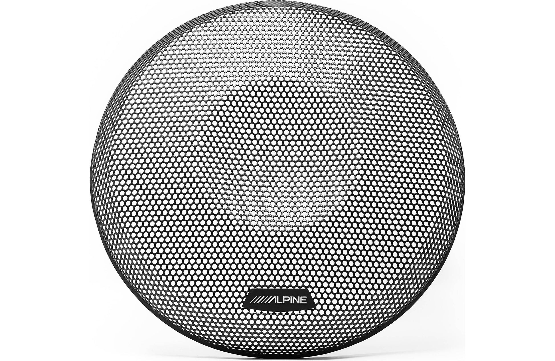 Round speaker with honeycomb design