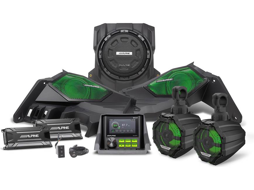 Alpine PSS-CMAV Complete sound system for select 2017-up Can Am® Maverick®