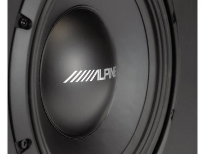 Alpine PWE-SB10 Single 10" Powered Subwoofer for Vehicle Audio