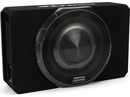 Alpine PWV-SB10 10-Inch BassRev Powered Shallow Subwoofer Enclosure