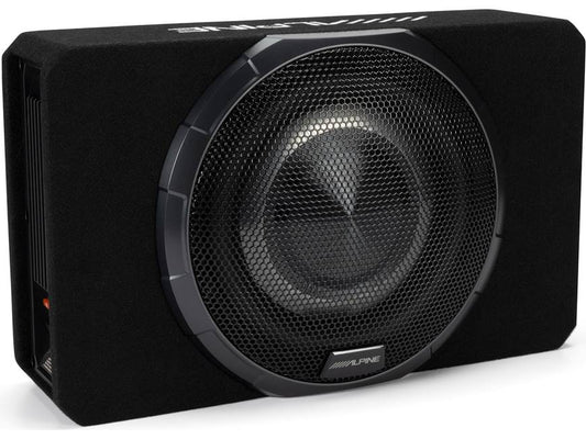 Alpine PWV-SB10 10-Inch BassRev Powered Shallow Subwoofer Enclosure